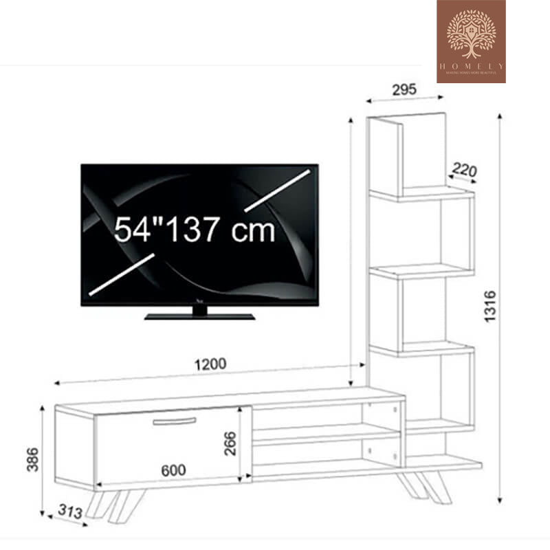 VIDA I MEUBLE TV MODERNE