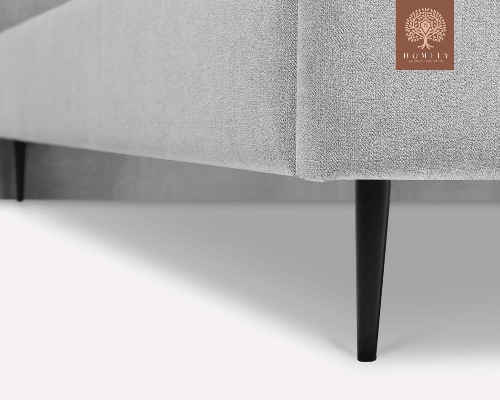 EBIE | LIT DOUBLE EN TISSU ANTI-TACHES CAPITONNÉ