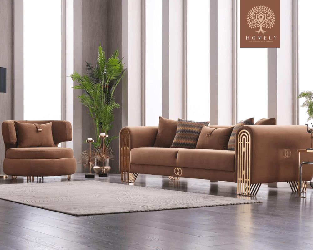 GUCCI PLUS-ENSEMBLE DE CANAPÉ LUXE 6 PLACES-