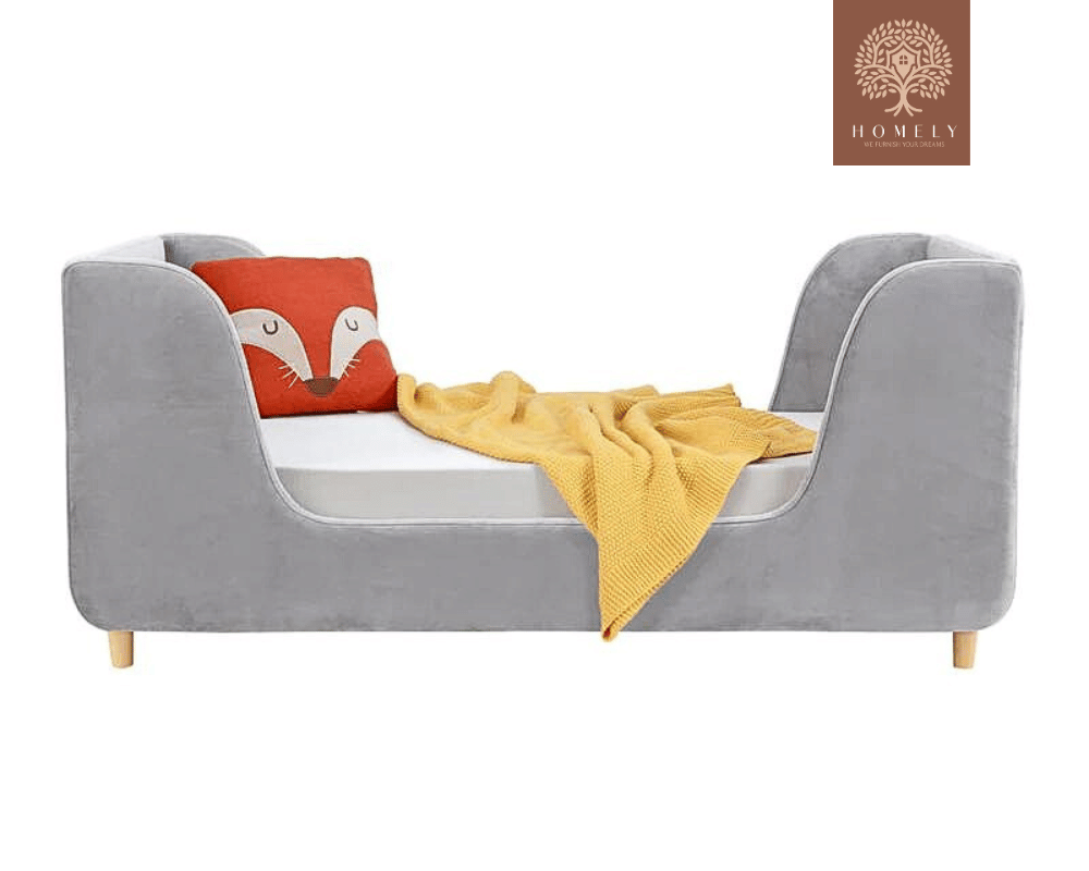 LUDO-LIT ENFANTS MODERNE EN VELOURS POUR GARÇON ET FILLE