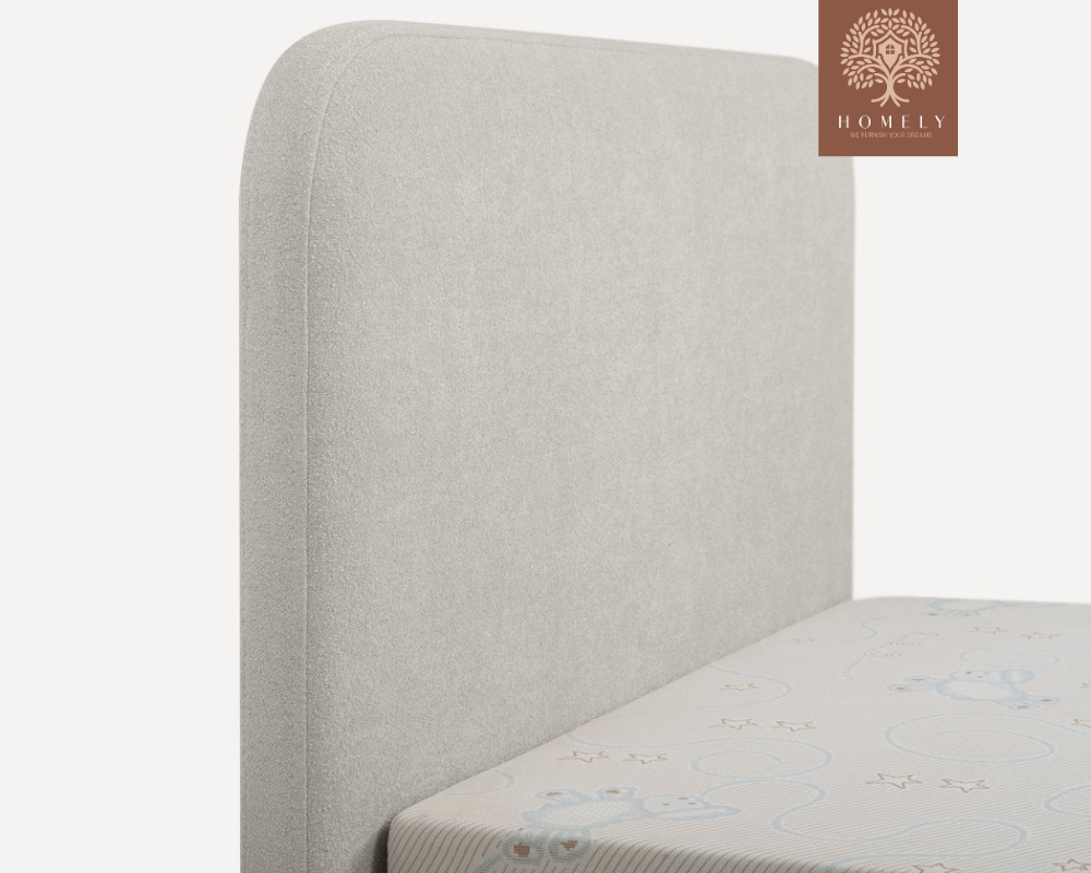 LIGHTSEY | LIT EN TISSU ANTI-TACHES CAPITONNÉ AVEC SOMMIER COFFRE