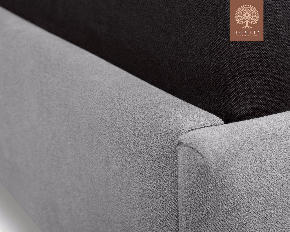 EBIE | LIT DOUBLE EN TISSU ANTI-TACHES CAPITONNÉ