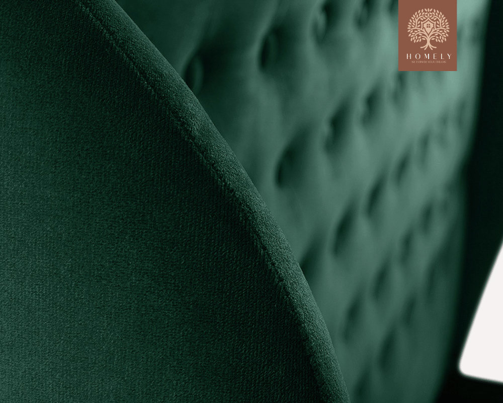 TESLA | LIT DOUBLE EN TISSU ANTI-TACHES CAPITONNÉ