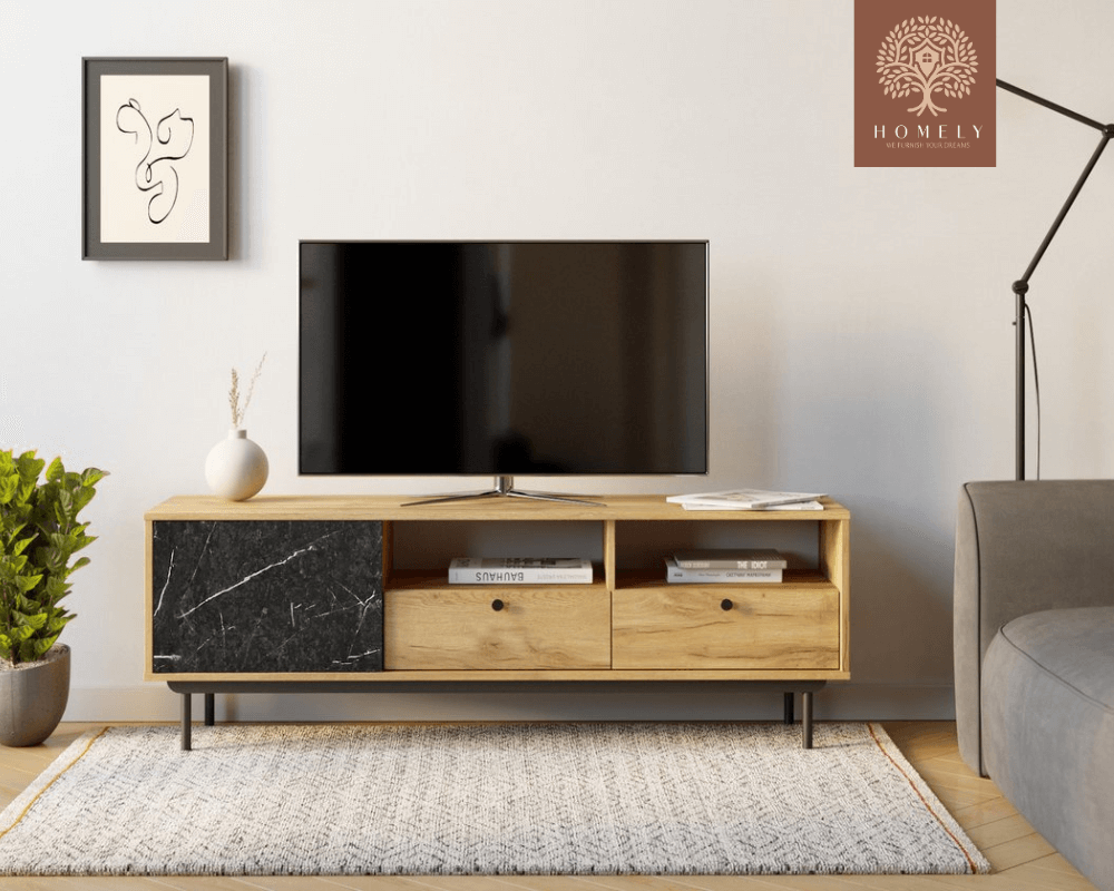 FAVOR -ENSEMBLE DE MEUBLE TV NORDIC