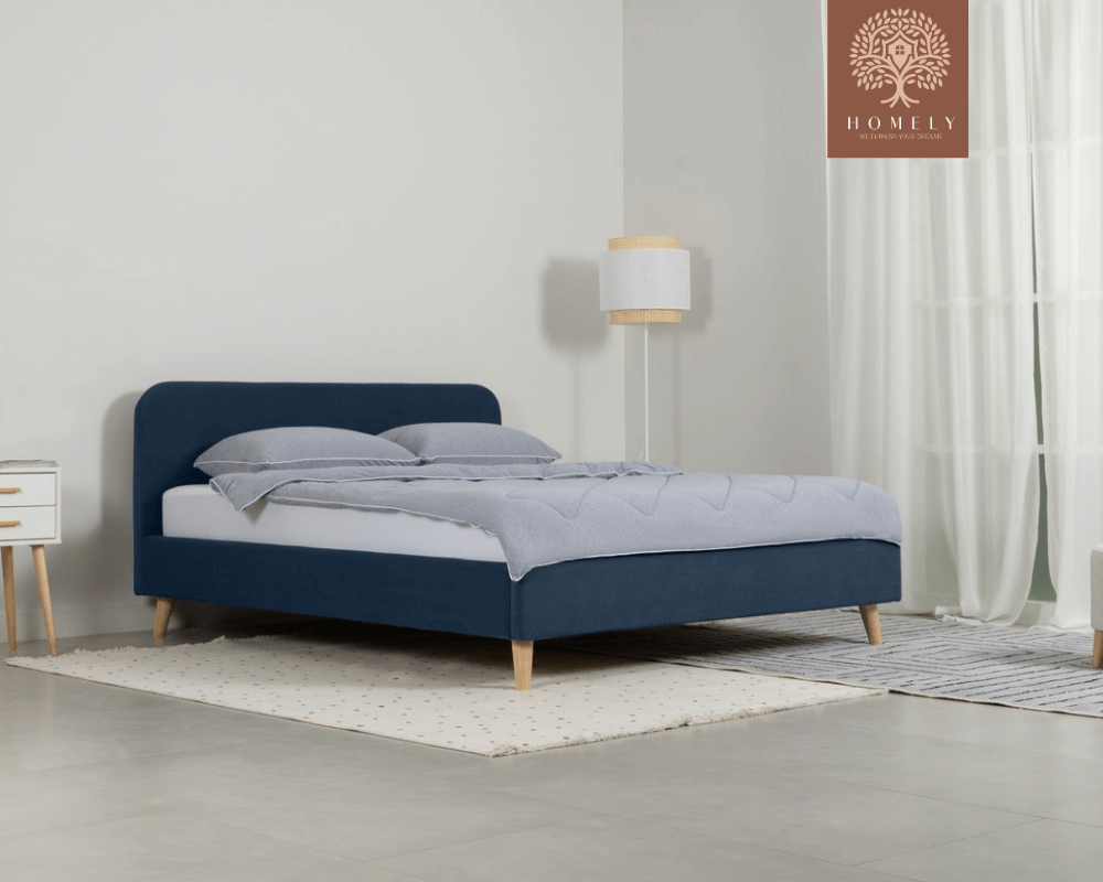 LIGHTSEY | LIT EN TISSU ANTI-TACHES CAPITONNÉ AVEC SOMMIER COFFRE