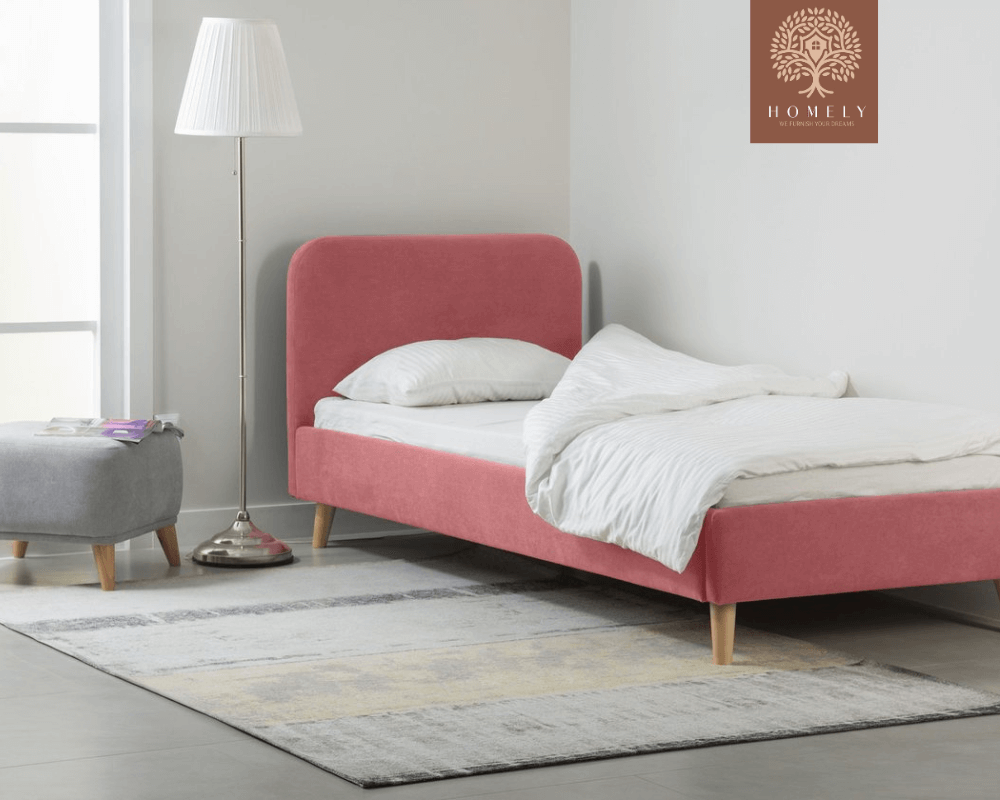 LIGHTSEY | LIT EN TISSU ANTI-TACHES CAPITONNÉ AVEC SOMMIER COFFRE