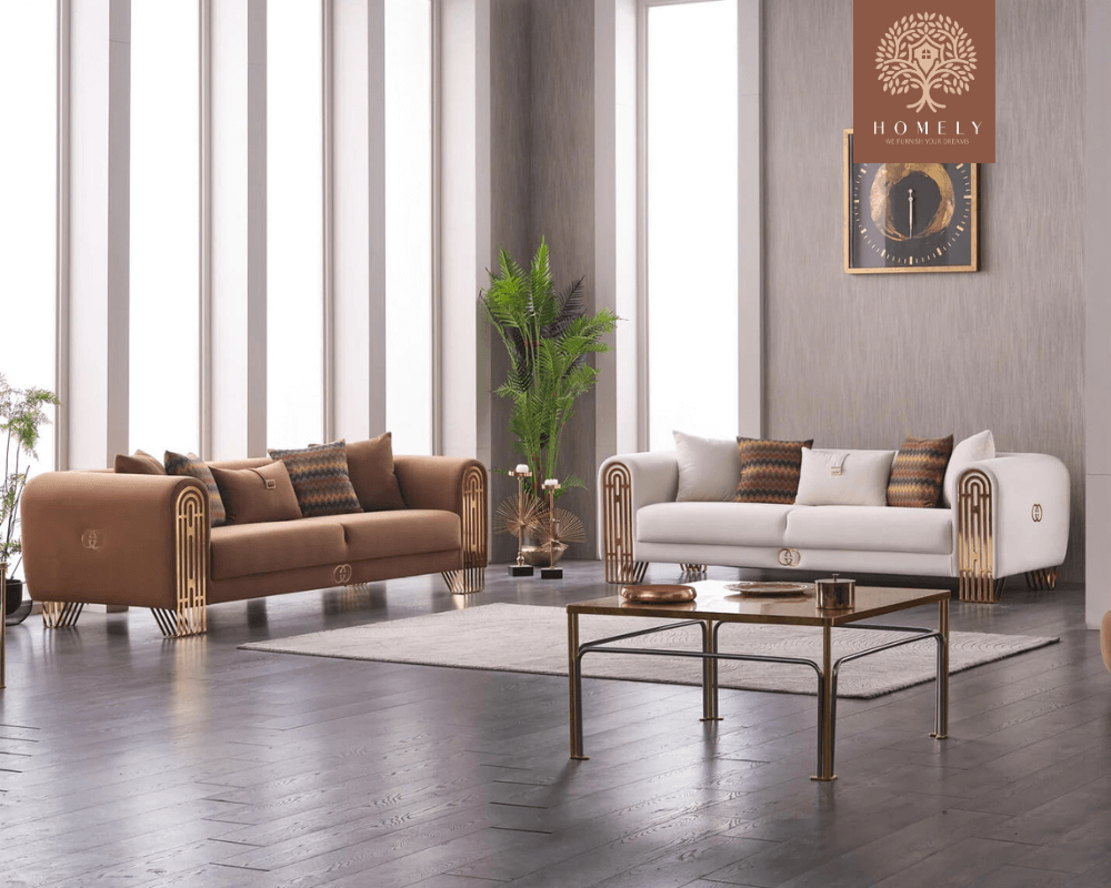 GUCCI PLUS-ENSEMBLE DE CANAPÉ LUXE 6 PLACES-