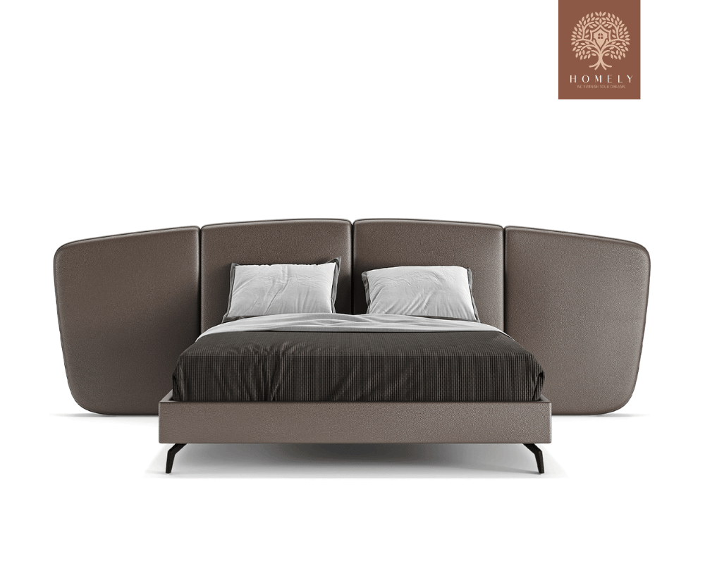 CARDI  LIT DOUBLE AVEC TETE DE LIT XXL