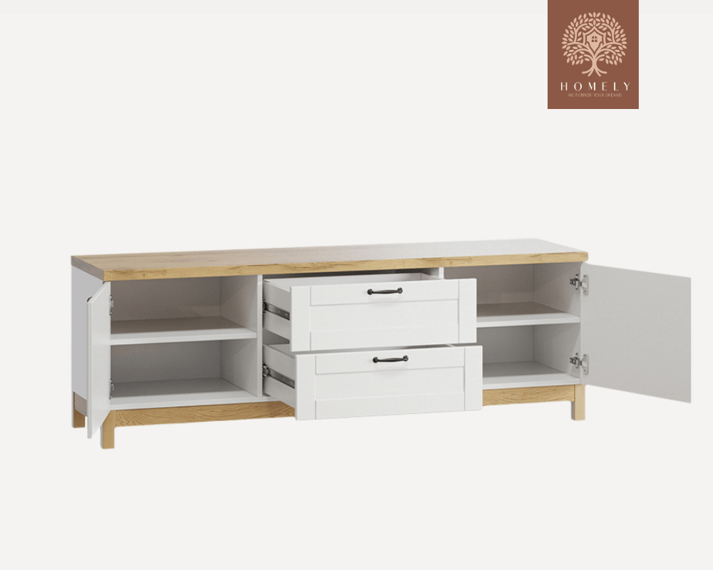 RAVENNE-ENSEMBLE DE MEUBLE TV NORDIC