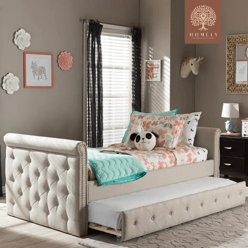 CHESTER-LIT MODERNE EN VELOURS POUR GARÇON ET FILLE