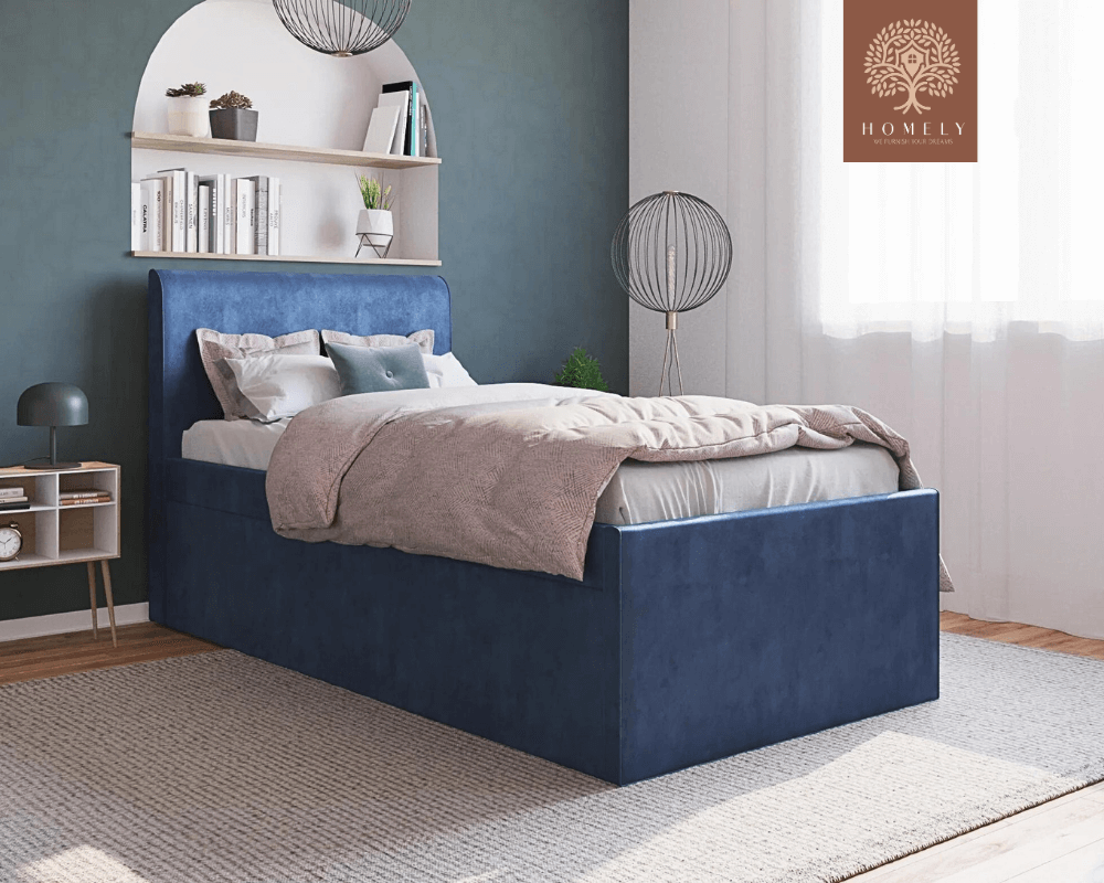 VELVET-LIT MODERNE EN VELOURS POUR GARÇON ET FILLE