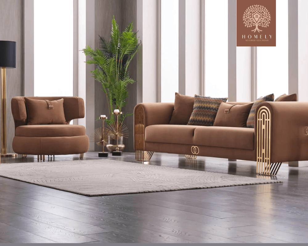 GUCCI PLUS-ENSEMBLE DE CANAPÉ LUXE 6 PLACES-