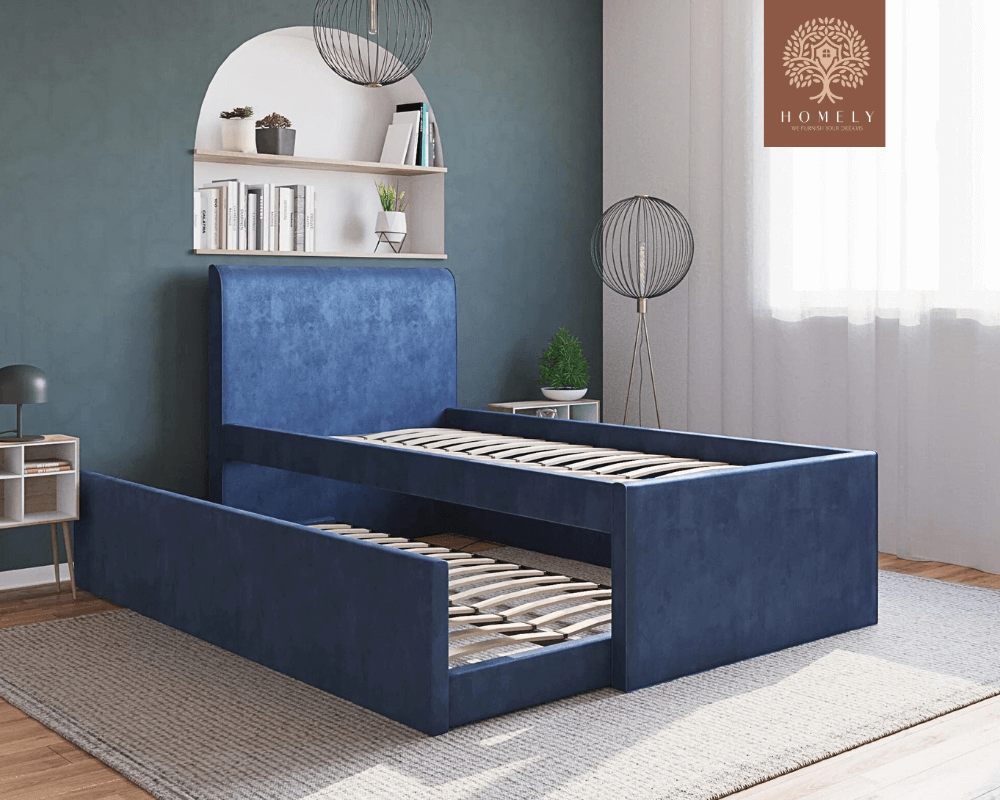 VELVET-LIT MODERNE EN VELOURS POUR GARÇON ET FILLE