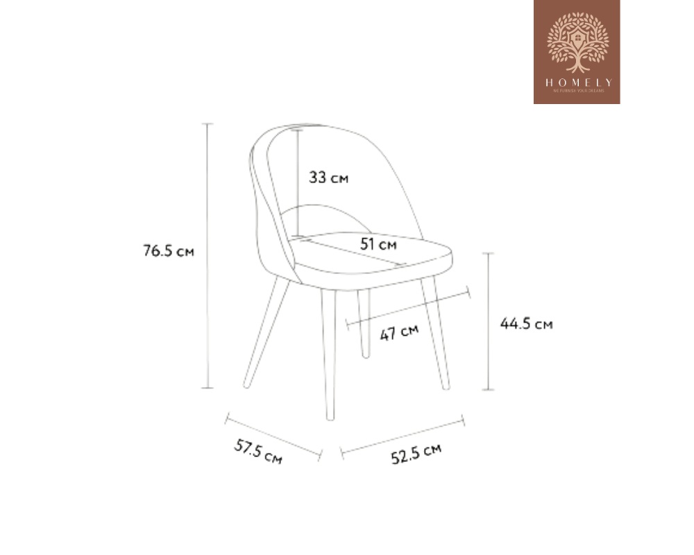 SANDRA CHAISE MODERNE CAPITONNÉE EN VELOURS ANTI-TACHE PIEDS EN BOIS ROUGE