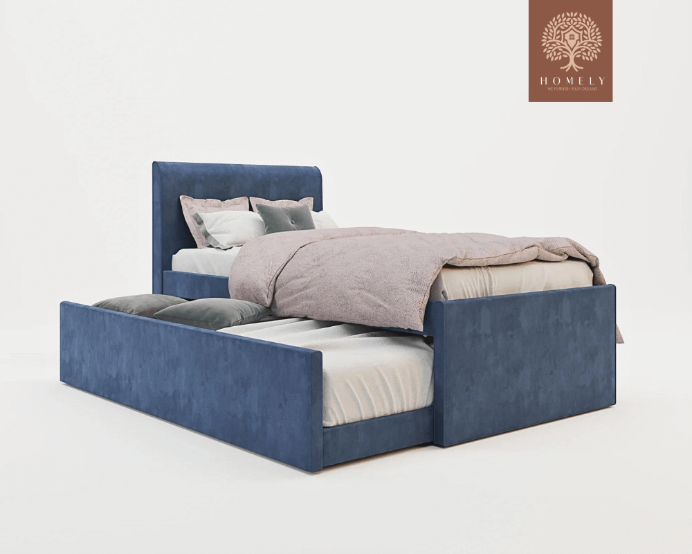 VELVET-LIT MODERNE EN VELOURS POUR GARÇON ET FILLE