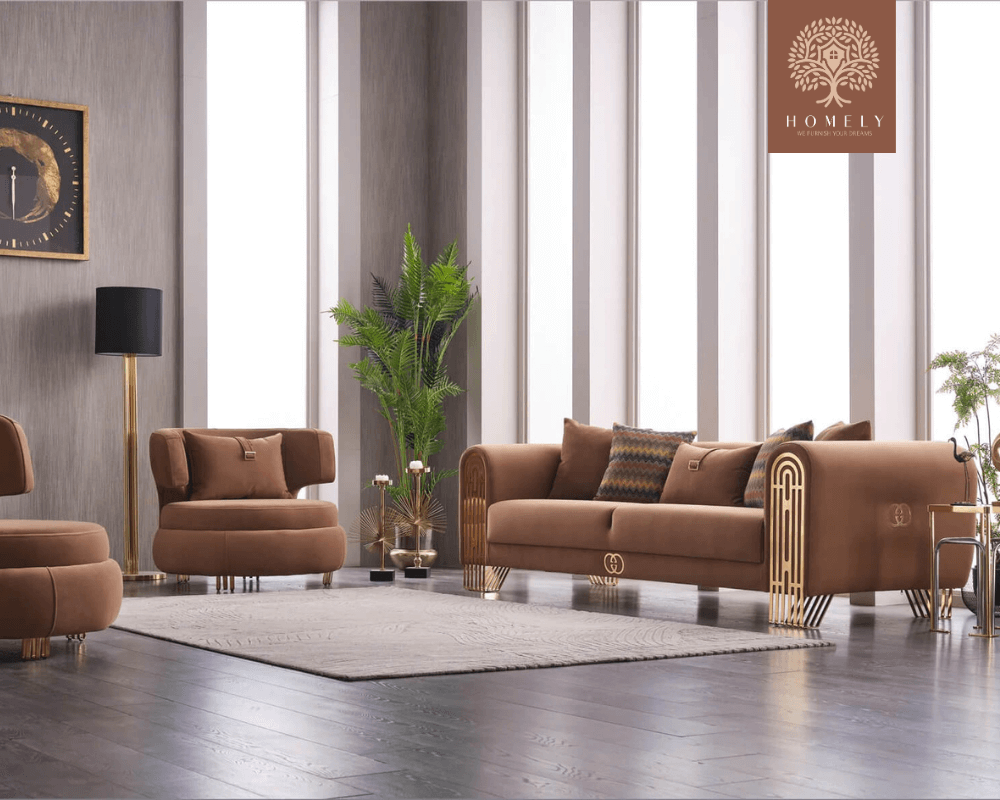 GUCCI PLUS-ENSEMBLE DE CANAPÉ LUXE 6 PLACES-