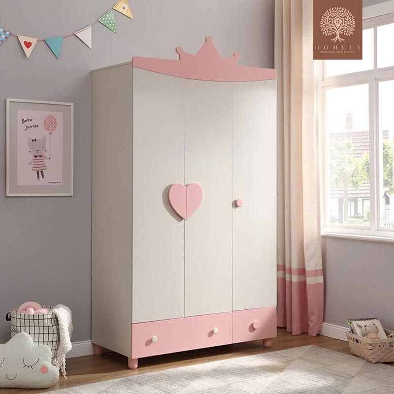 LA PRINCESSE | CHAMBRE COMPLÈTE ENFANT 5 PIÈCES