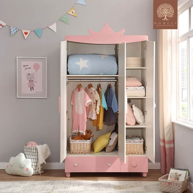 LA PRINCESSE | CHAMBRE COMPLÈTE ENFANT 5 PIÈCES