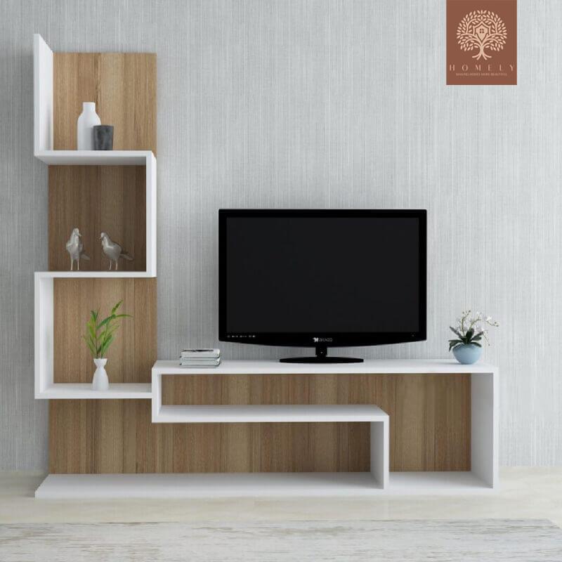 HELGA-MEUBLE TV MINIMALISTE- Homely