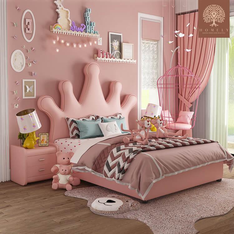DIANA-LIT DE PRINCESSE POUR FILLES- Homely