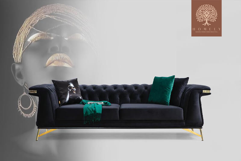 DIAMMANTE-ENSEMBLE DE CANAPÉ LUXE 6 PLACES-