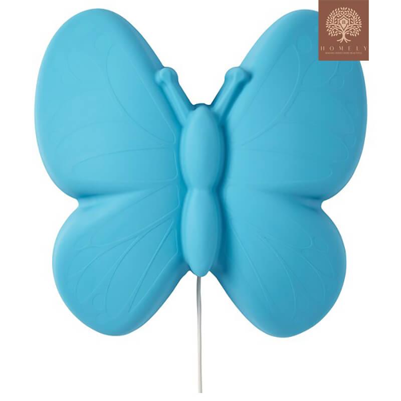 UPPLYST APPLIQUE À LED, PAPILLON BLEU CLAIR - Homely