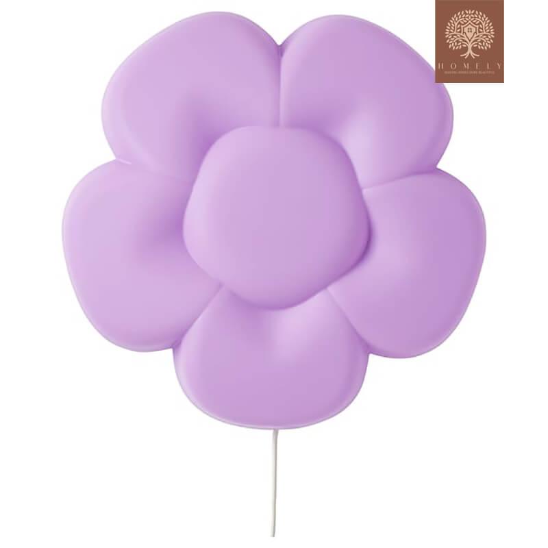 UPPLYST APPLIQUE À LED,FLEUR MAUVER - Homely