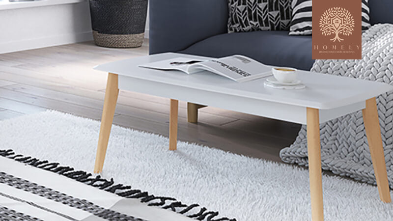 ANDERSON-ENSEMBLE DE MEUBLE TV,TABLE BASSE ET UNE VITRINE