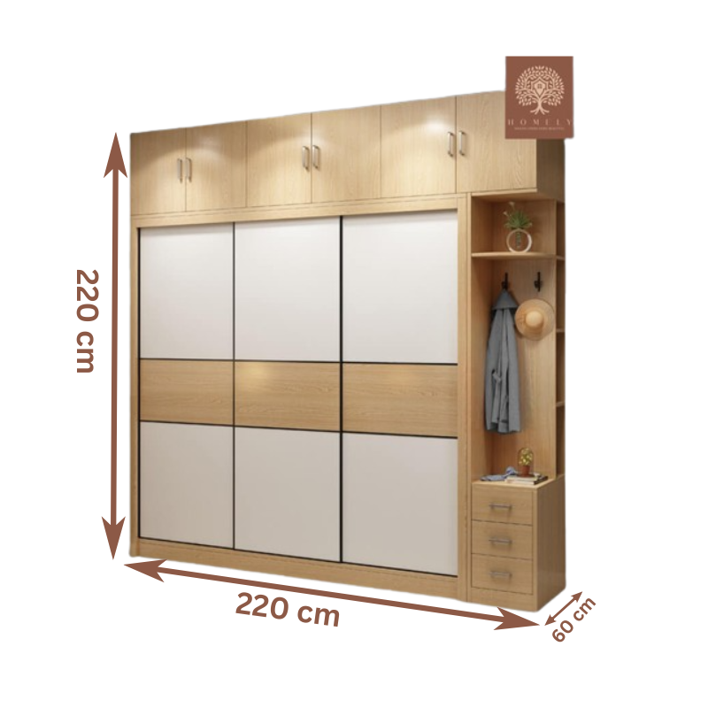 ANDERSON-ENSEMBLE DE CHAMBRE À COUCHER ULTRA-MODERNE-