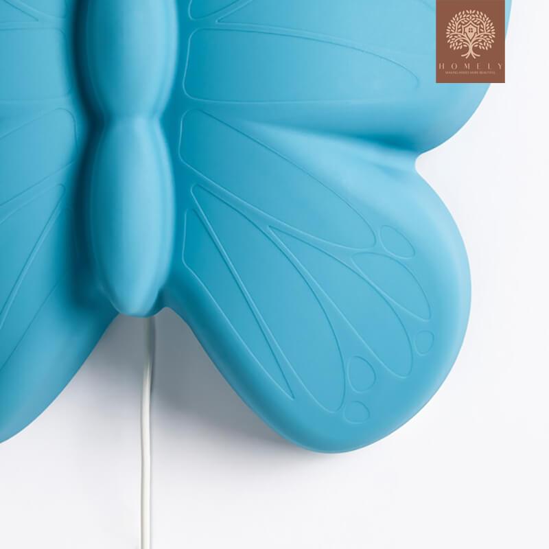 UPPLYST APPLIQUE À LED, PAPILLON BLEU CLAIR - Homely