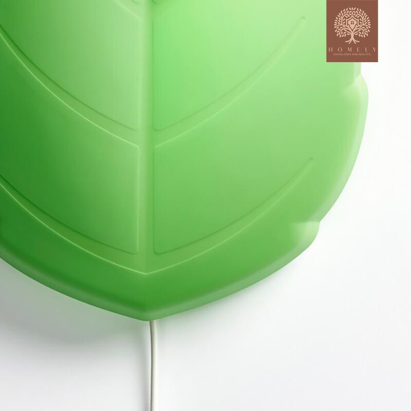 UPPLYST APPLIQUE À LED,FEUILLE VERT - Homely