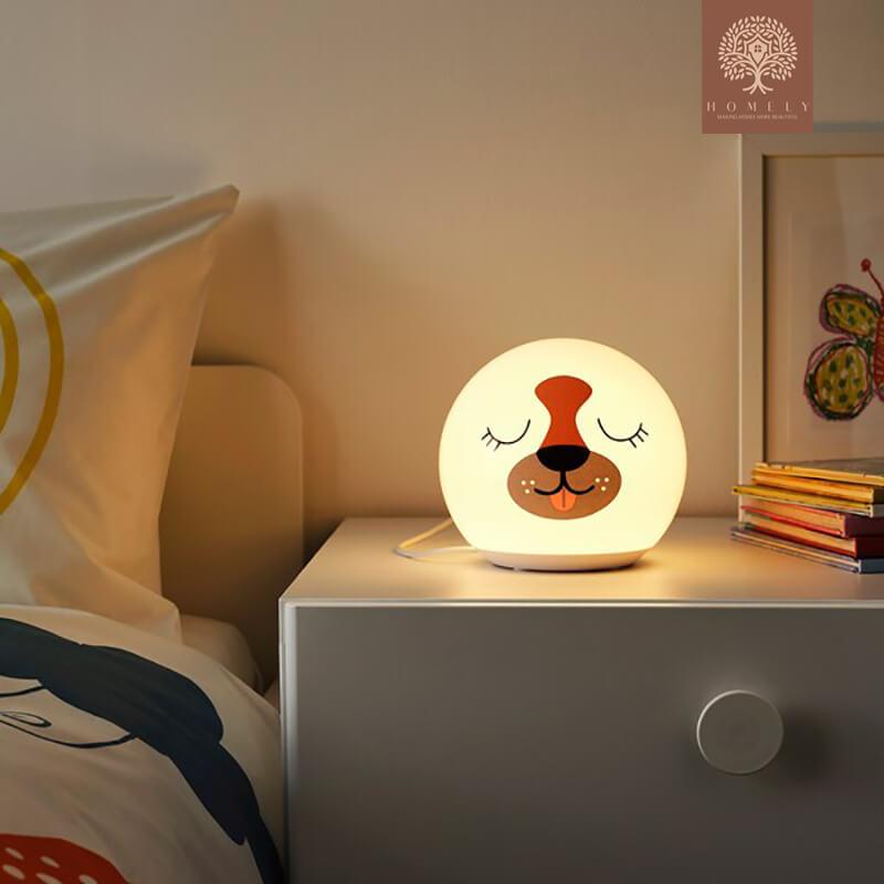 ÄNGARNA LAMPE DE TABLE À LED, MOTIF CHIEN - Homely