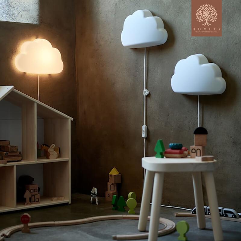 UPPLYST APPLIQUE À LED, NUAGE BLANC - Homely