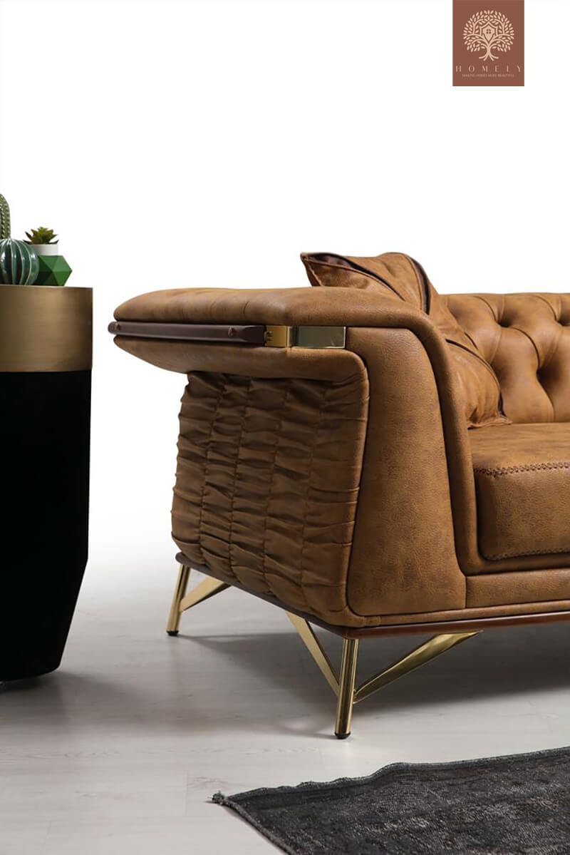 DIAMMANTE-ENSEMBLE DE CANAPÉ LUXE 6 PLACES-