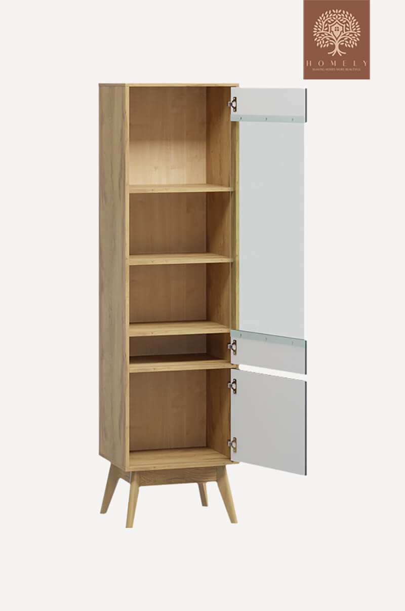 ANDERSON-ENSEMBLE DE MEUBLE TV,TABLE BASSE ET UNE VITRINE