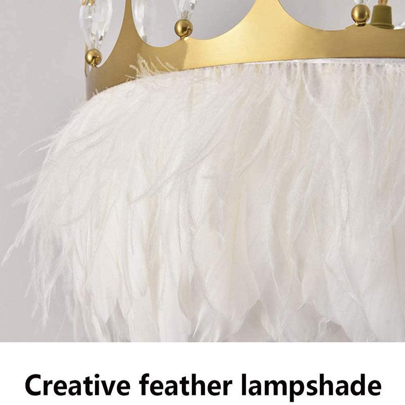 LUKLOY LUSTRE ROMANTIQUE EN CRISTAL - Homely