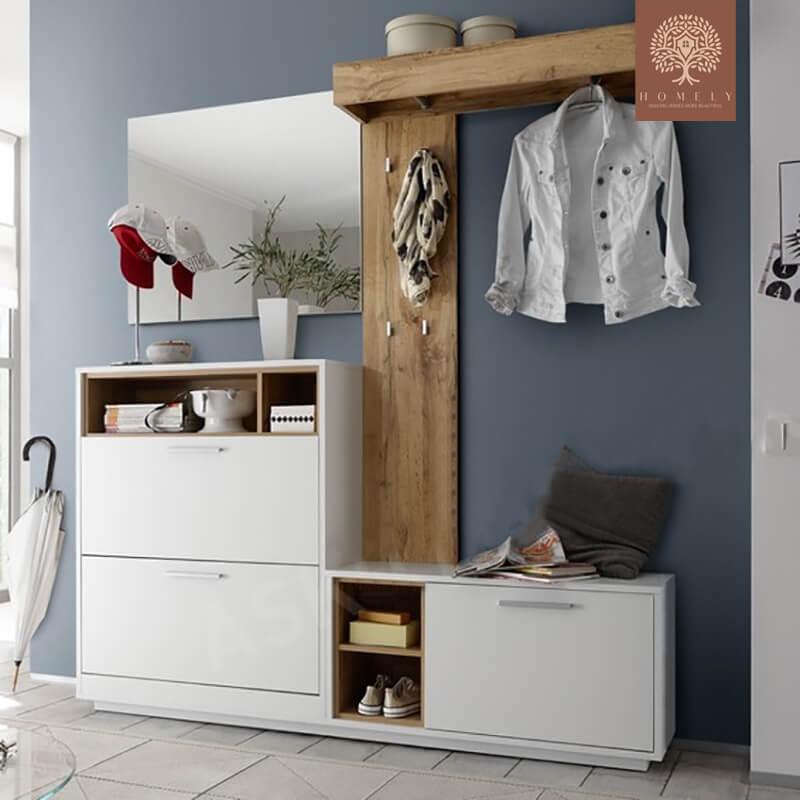 JANNIE-MEUBLE DE RANGEMENT À CHAUSSURES- Homely