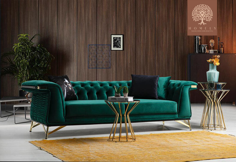 DIAMMANTE-ENSEMBLE DE CANAPÉ LUXE 6 PLACES-