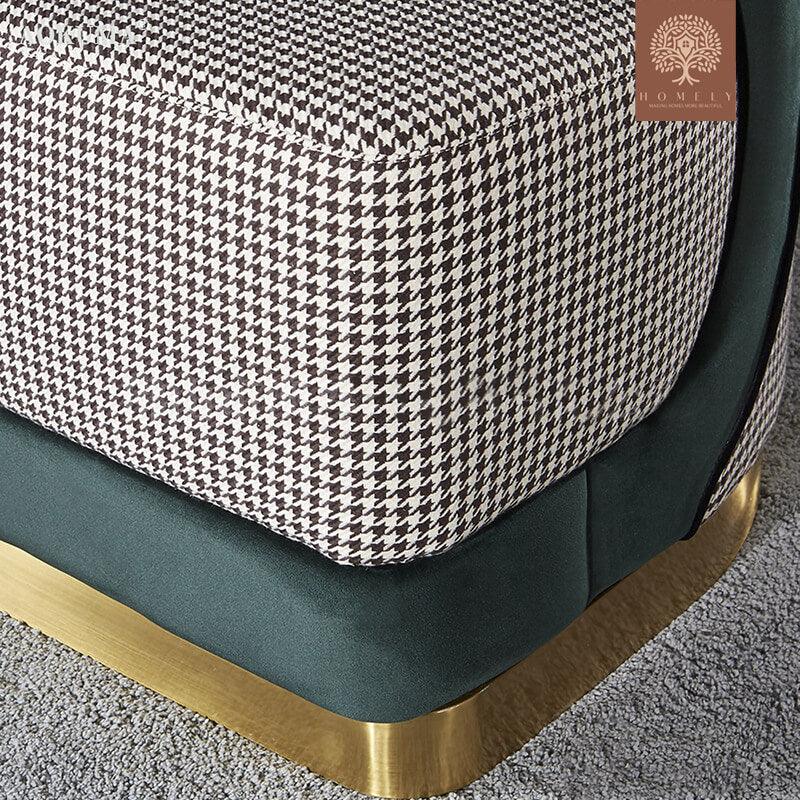 MINERVA-MID CENTURY FAUTEUIL EN SIMILICUIR NOIR- Homely