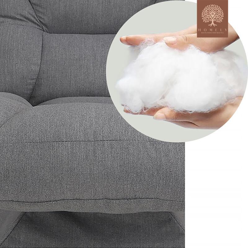 VERONA-FAUTEUIL PIVOTANT AVEC DOSSIER RÉGLABLE À 360 DEGRÉS- Homely