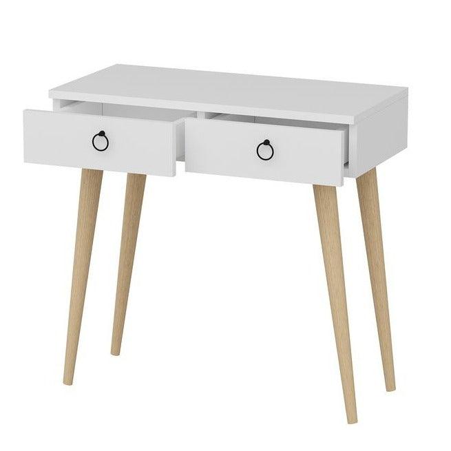 Commode Décorative Moderne Blanc - Homely