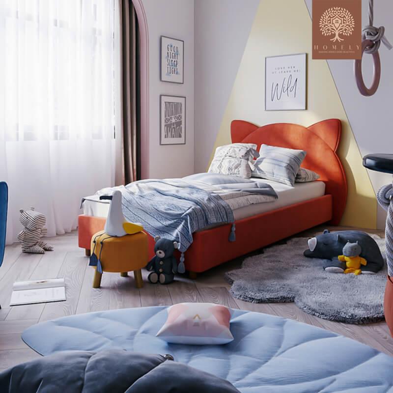 TOM-LIT MODERNE EN VELOURS POUR GARÇON ET FILLE- Homely