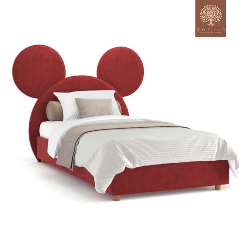 MICKEY MOUSE-LIT MODERNE EN VELOURS POUR GARÇON ET FILLE- Homely