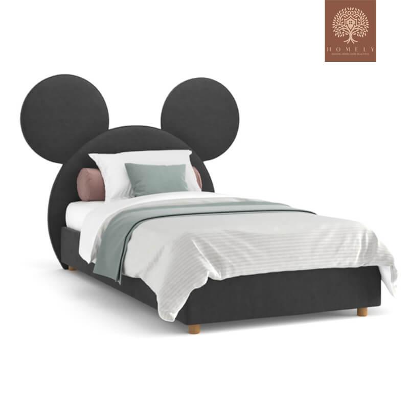 MICKEY MOUSE-LIT MODERNE EN VELOURS POUR GARÇON ET FILLE- Homely