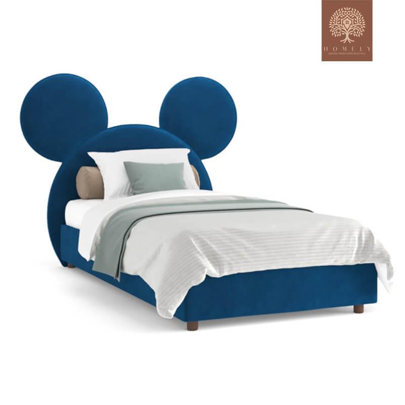 MICKEY MOUSE-LIT MODERNE EN VELOURS POUR GARÇON ET FILLE- Homely