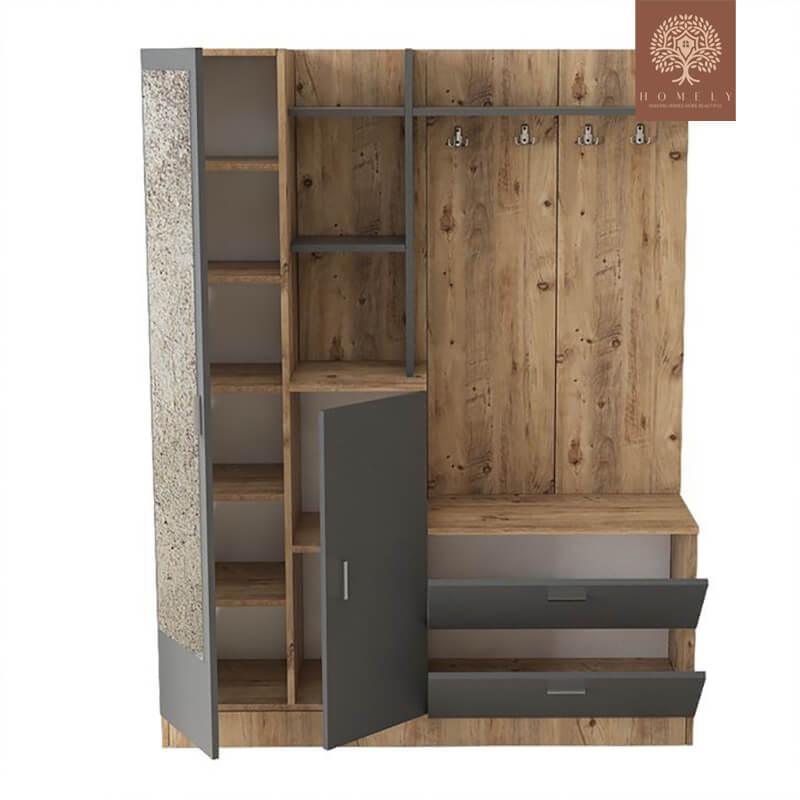 DAHLIN -MEUBLE DE RANGEMENT À CHAUSSURES- Homely