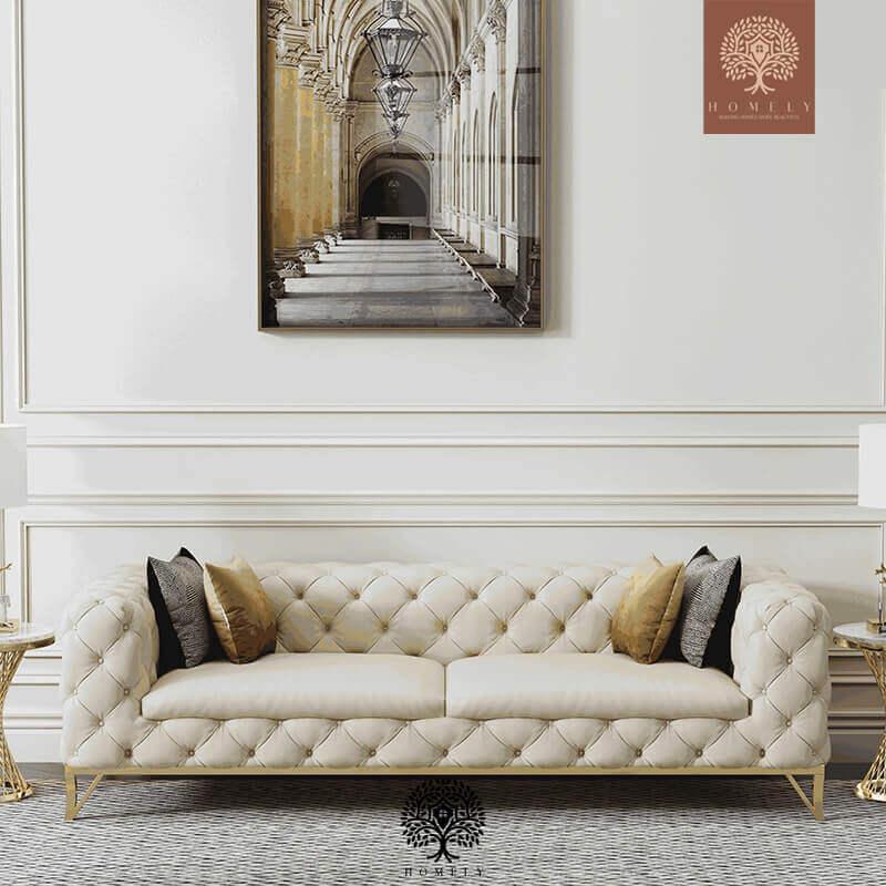 Anneri Ensemble de canapé de salon touffeté - Homely