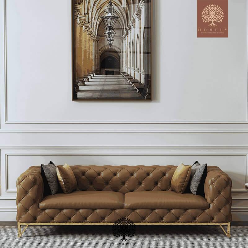 Anneri Ensemble de canapé de salon touffeté - Homely