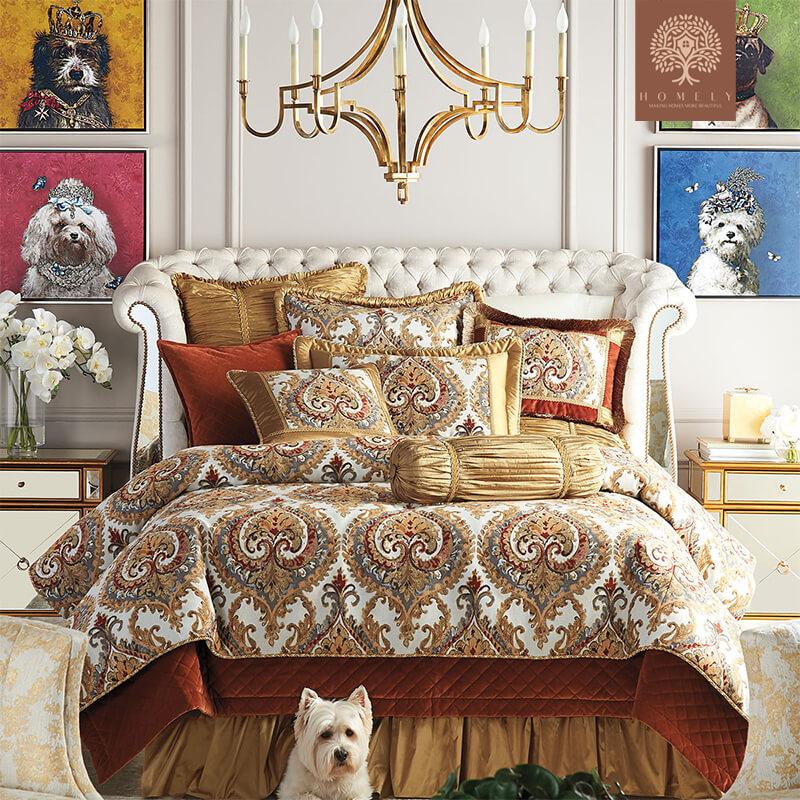 FLAVIO-LIT ARTISANAL EN VELOURS- Homely