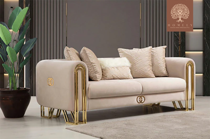 GUCCI-ENSEMBLE DE CANAPÉ LUXE 6 PLACES-